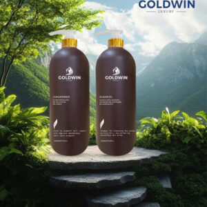 Cặp dầu gội xả Goldwin nâu 2000ml