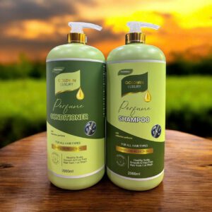 Dầu Gội Xả Goldwin xanh lá 2000ml