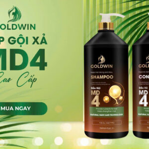 Dầu Gội Xả Goldwin MD4 Cao cấp 2000ml