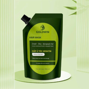 Hấp ủ tóc với keratin Goldwin 1500ml