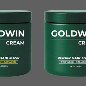 Kem hấp xả tóc Goldwin xanh 1000ml