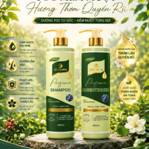 Dầu gội Goldwin 800ml với hương thơm quyến rũ